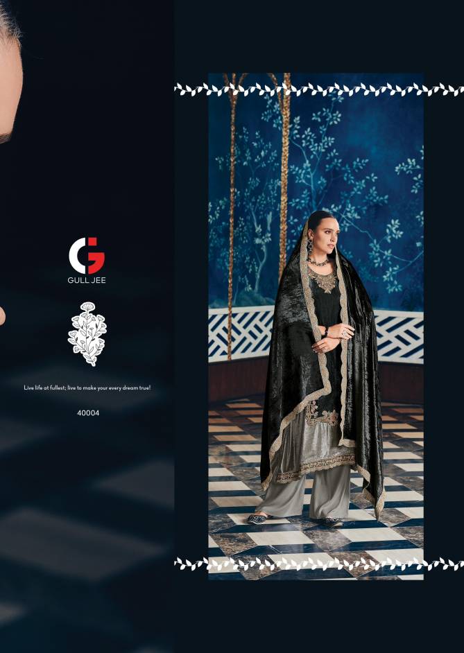 Shaheen By Gull Jee Winter Wear Velvet Designer Salwar Kameez Wholesale online
